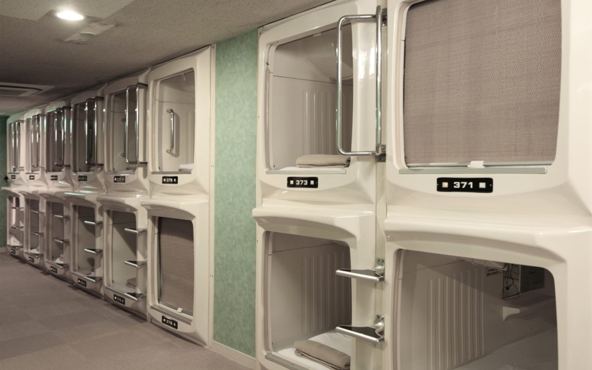 capsule hotel giappone