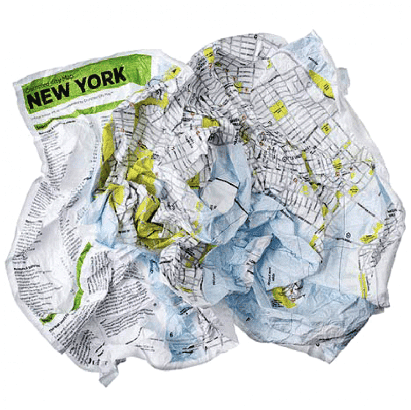 mappa turistica new york