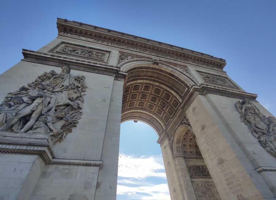 arco di trionfo parigi