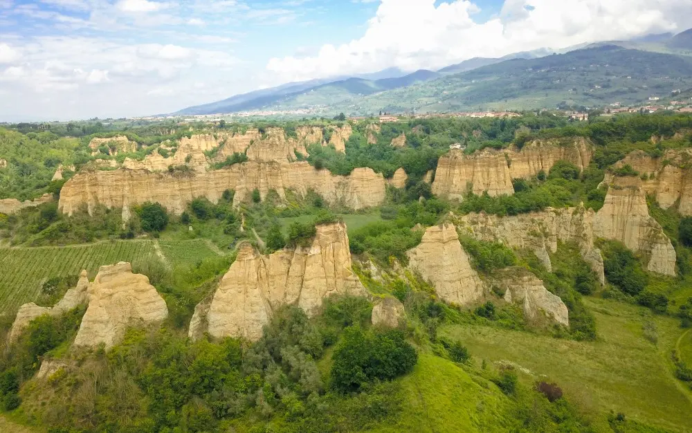 canyon Balze del Valdarno Toscana