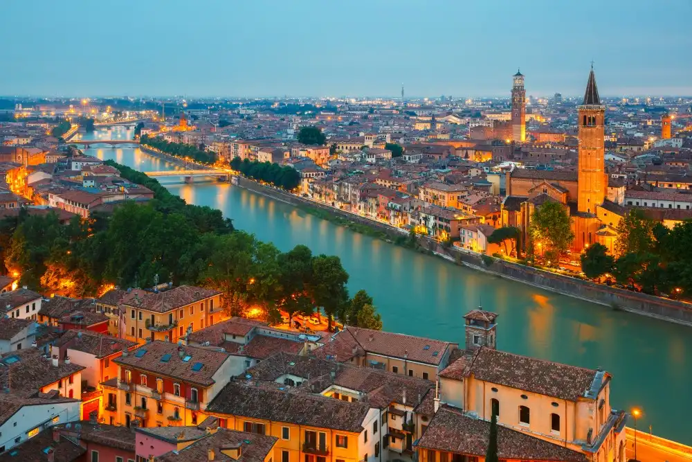 skyline verona veneto