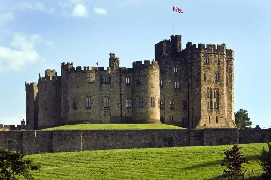 Castello di Alnwick uno dei luoghi dove è stato girato Harry Potter